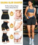 High Waist Sauna Sweat Shorts for Women