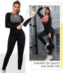 Junlan Women's Sauna Suit for Workouts - Large