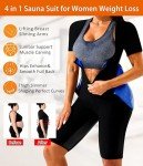 Women's 4-in-1 Sauna Suit for Weight Loss
