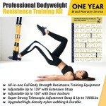 Yellow Resistance Trainer Exercise Straps Kit