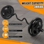 47" Olympic Curl Bar - 440 lb Capacity