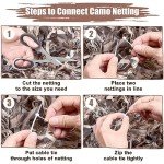 Dry Grass Camo Netting for Hunting Blinds