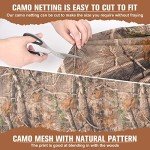Lightweight Camouflage Netting for Pigeon Hunting