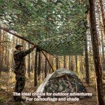 RAINFLOW Camo Netting for Pigeon Hunting, 4.92 x 6.56 ft