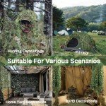 RAINFLOW Camo Netting for Pigeon Hunting, 4.92 x 6.56 ft