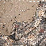 AUSCAMOTEK Brown Camo Netting for Pigeon Hunting