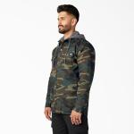 Dickies Men's Hunter Green Camo Duck Jacket