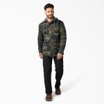Dickies Men's Hunter Green Camo Duck Jacket