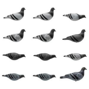 Final Approach Last Pass Gray Rock Pigeon Decoy