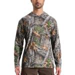 Men's Quick Dry Camo Hoodie for Hunting
