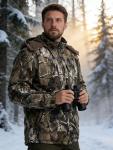 Men's Camo Insulated Waterproof Hunting Jacket XL