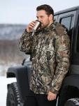 Men's Camo Insulated Waterproof Hunting Jacket XL