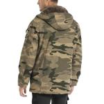 Men's Camo Winter Jacket with Fleece Lining