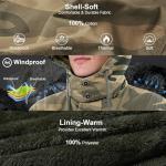 Men's Camo Winter Jacket with Fleece Lining