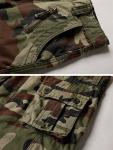 Men's Camo Cargo Pants with 8 Pockets