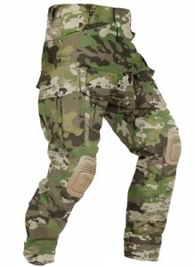 Men's Camo Tactical Pants with Knee Pads