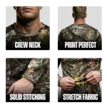 Bell Rangers Camo Long Sleeve Crewneck Tee