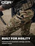CQR Men's Lightweight Tactical Pants for Outdoor Use