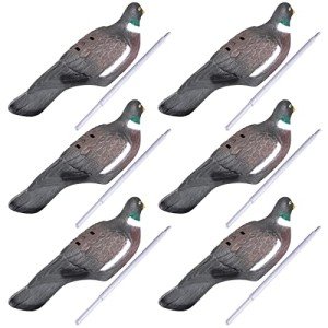 VicBre 6 Pack Dove Pigeon Decoys - 16 Inch