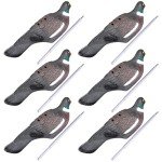 VicBre 6 Pack Dove Pigeon Decoys - 16 Inch