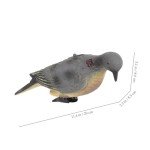 Realistic Miniature Pigeon Garden Yard Stake