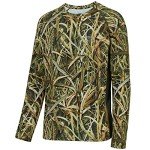 BASSDASH Men's Camo Long Sleeve Hunting Shirt
