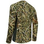 BASSDASH Men's Camo Long Sleeve Hunting Shirt