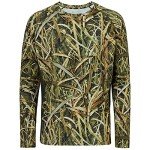 BASSDASH Men's Camo Long Sleeve Hunting Shirt