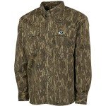 Mossy Oak Men's Camo Long Sleeve Hunting Shirt