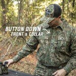 Mossy Oak Men's Camo Long Sleeve Hunting Shirt