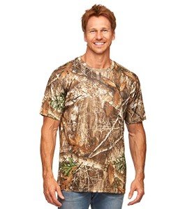 Realtree Men's Camo Lightweight Performance Shirt, X-Large