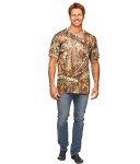 Realtree Men's Camo Lightweight Performance Shirt, X-Large