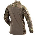 Men's Tactical Camo Shirt with 1/4 Zip