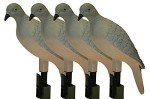 MOJO Outdoors Clip-On Dove Decoys - Set of 4
