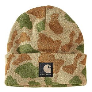 Carhartt Camo Beanie for Pigeon Hunting