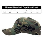 Camouflage Baseball Cap with Adjustable Closure