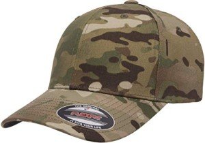 Men's Multicam Pigeon Hunting Flexfit Cap, L/XL