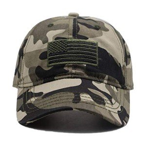 American Flag Camouflage Baseball Cap for Hunters