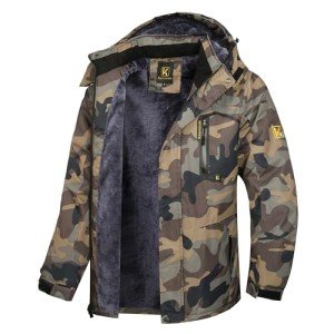 Keevoom Men's Waterproof Winter Ski Jackets
