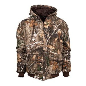 King's Camo Insulated Bomber Jacket, Realtree Edge