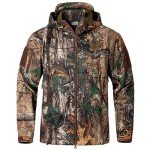 NAVEKULL Men's Silent Camo Hunting Jacket
