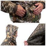 Insulated Camo Hunting Jacket for Cold Weather