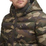 Olive Camouflage Men's Puffer Jacket by Tommy Hilfiger