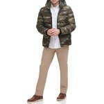 Olive Camouflage Men's Puffer Jacket by Tommy Hilfiger