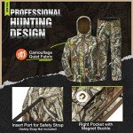 TIDEWE Men's Silent Fleece-Lined Hunting Jacket & Pants