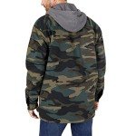 Dickies Men's Hunter Green Camo Duck Jacket