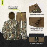 TIDEWE Men's Silent Fleece-Lined Hunting Jacket & Pants