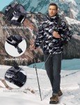 Men's Waterproof Winter Hunting Jacket - Camo