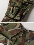 Men's Camo Cargo Pants with 8 Pockets