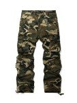Men's Camo Tactical Cargo Pants with Pockets